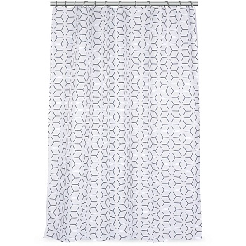 шторка для ванной, таффета, 145x180см, шттф056-13071 от магазина Барс