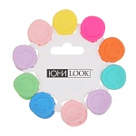 юниlook набор детских заколок-крабов для волос 10 шт, 1,7см, пластик, арт.1