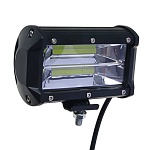 ермак фара светодиодная high light 72w (2 cob 6") рассеиваемый поток, белый свет