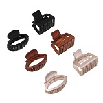 юниlook краб для волос, 5-6см, пластик, 2 дизайна, acs-44