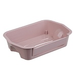 vetta classic мыльница настенная, пластик, 15,5x10x3,5 см, пудровый от магазина Барс