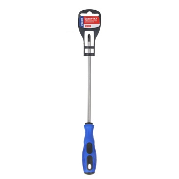 отвертка с прорезиненной ручкой ph2 6х150 мм (+) рокот 