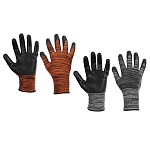 inbloom перчатки садовые нейлоновые с нитриловым полуобливом, р.10, 24.5см, 34 г 