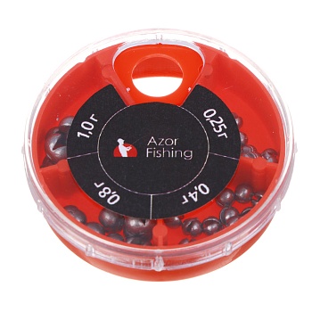 azor fishing набор грузил маленький