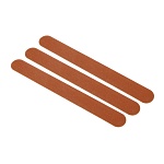 юниlook набор пилок наждачных 2-х сторонних для ногтей 240/240 грит 3 шт, щепа, 17,8см