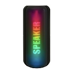 колонка беспроводная by shinebar, 6 вт, подсветка, 1200мач, usb bt5.3, вшг 28x13x13см, черный от магазина Барс