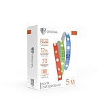 by лента светодиодная 12в, 5м, rgb (отдельные диоды), с пультом управления и блоком питания от магазина Барс