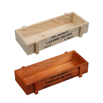 кашпо тм inbloom, 22.5х8.5х4.5см, дерево от магазина Барс