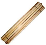 черенок березовый (для лопат) 40 мм*1,5м (первый сорт) с конусом от магазина Барс