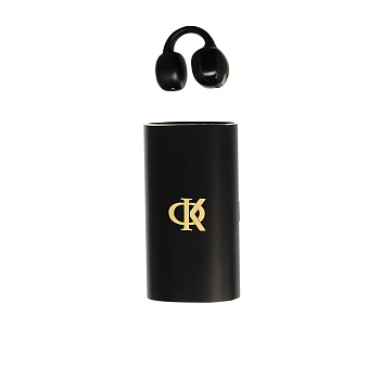 by ф.киркоров наушники беспроводные tws каффы, 50/300мач, bt5.3, черно-золотые, кейс металлик от магазина Барс