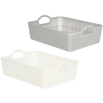 vetta корзина для хранения "киото", 27,2x20x9,6 см, 2 цвета от магазина Барс