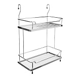 vetta полка-подставка двойная 28x18,5x43см, cwj216b от магазина Барс