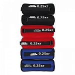 утяжелители набор для рук и ног текстильный, вес 0,5кг, 2шт х 0,25кг silapro 