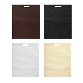 сумка хозяйственная тм vetta, с вырубленной ручкой, нетканый материал, 40х50см, до 4кг, полипропилен от магазина Барс