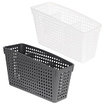 органайзер лофт с перегородками 245х95х140 мм белый, серый от магазина Барс