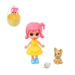игроленд кукла с питомцем в яйце, свет, 6х6х11 см pp, abs, 2хlr41 интернет-магазин «Барс»
