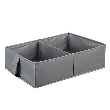 vetta органайзер, 2 отделения, 20х30х10 см, швеция, полиэстер серый от магазина Барс