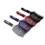 юниlook расческа массажная, abs+щетина 24x7см, 4 цвета