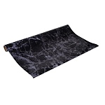 vetta гибкое стекло, пвх, мрамор, черный, 60x80x0,08см