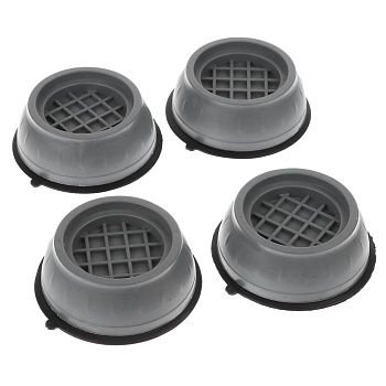 подставки антивибрационные для бытовой техники тм vetta, 4шт, 8x3.5см, пластик, пвх от магазина Барс