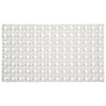 коврик противоскользящий в ванную "мозайка" 67см*38см, прозрачный от магазина Барс