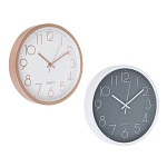 часы настенные "классик" d-30см, пластик, 2 цвета, 1xaa, ladecor chrono