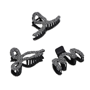 краб для волос, тм юниlook, 9см, 11 см, пластик, 3 дизайна, #5