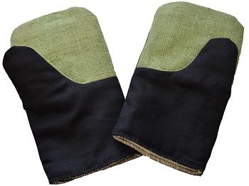 рукавицы утепленные с брезентовым наладонником гост 1/100