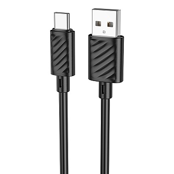 hoco. кабель для зарядки модель x88, usb-c 2м, цвет: черный от магазина Барс