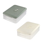 контейнер для хранения и заморозки, 2 яруса, 30x20,5x8см, пластик, 2 цвета интернет-магазин «Барс»