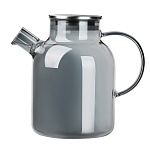 satoshi графит чайник заварочный 1,8л, стекло, нерж.сталь интернет-магазин «Барс»