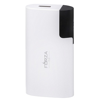 forza аккумулятор мобильный, 3000 мач, usb, 1а, отсек для провода, 4 цвета от магазина Барс