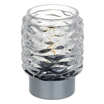 светильник led, 8.7х8.7х12 см, металл, стекло, 2xааа, арт.1