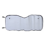 ермак шторка солнцезащитная на лобовое стекло, 130x60см, графитовая, 10033l