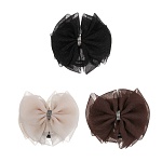 краб-бант для волос, тм юниlook, 8см, акрил, 3 цвета, #21