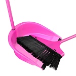 совок + щетка  vetta , пластик, железо, пвх, 2 ручки, 82*27см / 78*24см