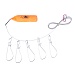 AZOR FISHING Кукан 3,5м., 5 карабинов, поплавок, трос металл, ПВХ сумка
