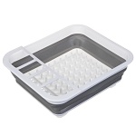 сушилка для посуды, складная тм vetta, 36x12х31см, пластик, силикон от магазина Барс