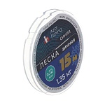 azor fishing леска зимняя, 15м, 0,12мм, 1,35кг, прозрачная