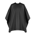 юниlook накидка для стрижки и окрашивания волос, 140х120 см, полиэстер, чёрная