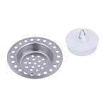 набор для раковины фильтр, пробка тм vetta, 6см, нерж.сталь от магазина Барс