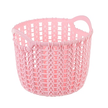 vetta корзинка вязаная круглая с ручками, 11х13см, пластик от магазина Барс