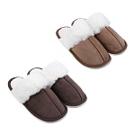 обувь домашняя женская, закрытая, размер 40-41, разноцветные, 100% полиэстер, подошва пвх, #26-4