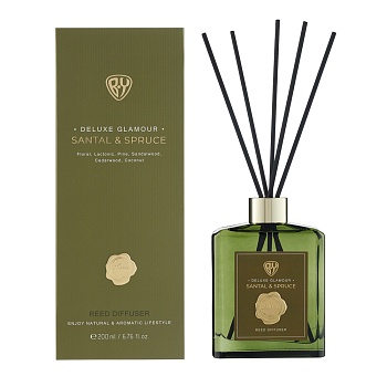 by диффузор deluxe glamour, 200мл. santal & spruce