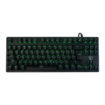 by игровая клавиатура проводная механическая buckler tkl 87 кл., outemu "brown", rgb, 2м от магазина Барс