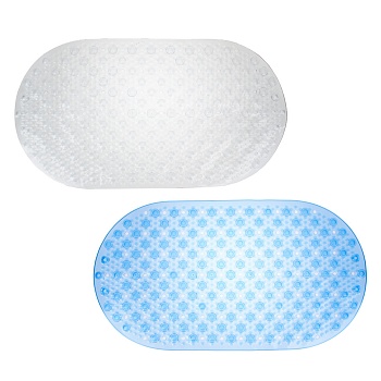 коврик противоскользящий тм vetta сфера, пвх, 67x37 см, прозрачный от магазина Барс