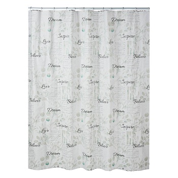 vetta шторка для ванной, пева, 80 г/м2, 180x180см, "dream and love" от магазина Барс