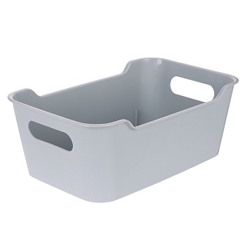 корзинка универсальная "mango" 4,1л. 290х180х105мм (серый) от магазина Барс