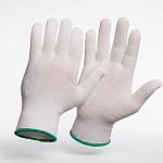 перчатки нейлоновые белые gward touch 1/240 