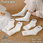 носки женские, тм turkan, размер 36-41, 90% шерсть ламы, 8% п/а, 2% лайкра, цвета в асс-те, l0311